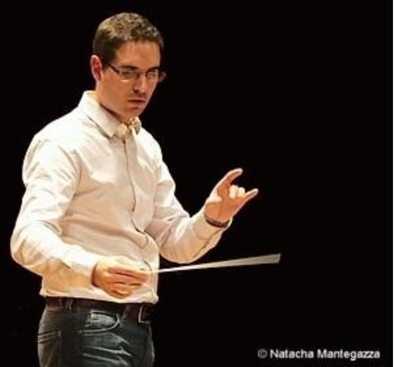 Bruno Delaigue à la direction d'orchestre
